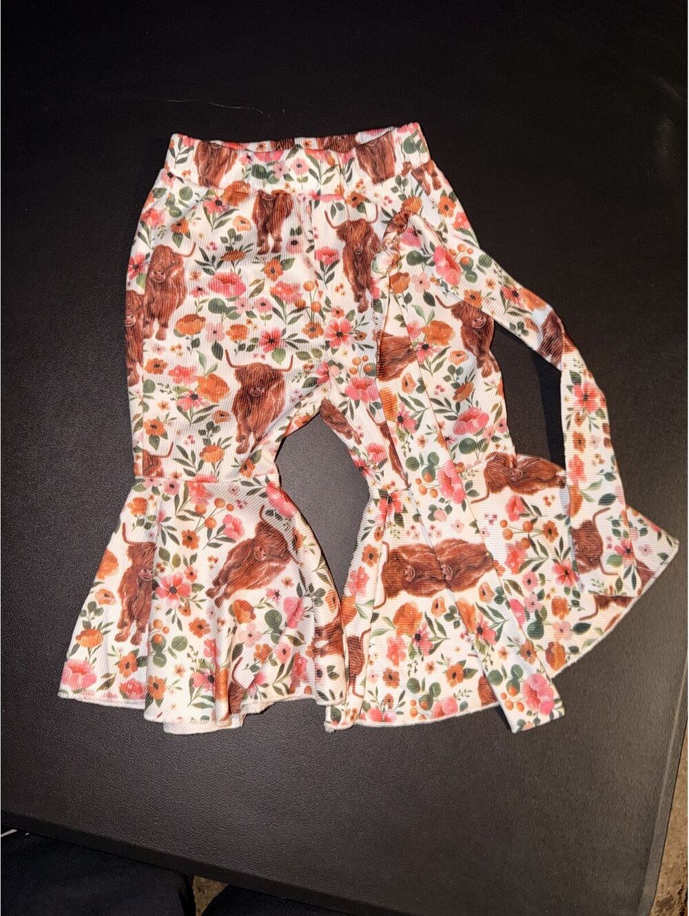 Floral Baby Girl Pants 12M